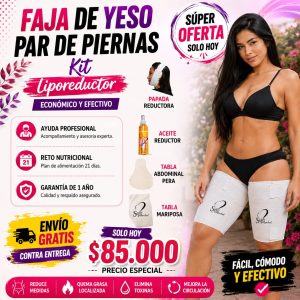 Faja de yeso para piernas + Kit Liporeductor economico