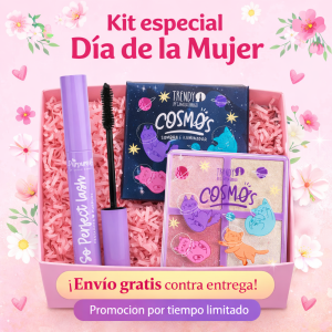 Pestañina purpure + iluminador de