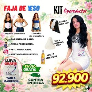 Kit Liporeductor Faja de Yeso Cinturilla (Con o Sin Cremallera) - Sofi Market