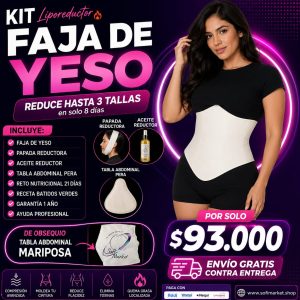 Inicio 4 Kit Premium Faja de Yeso Cinturilla - Sofi Market