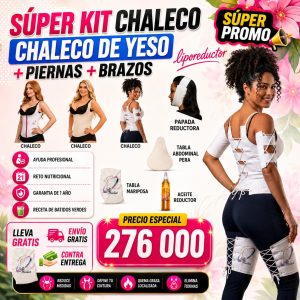 Super kit chaleco +par brazos+ par piernas -sofimarket